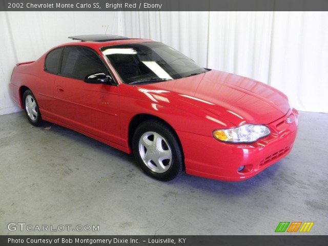 2002 Chevrolet Monte Carlo SS in Bright Red