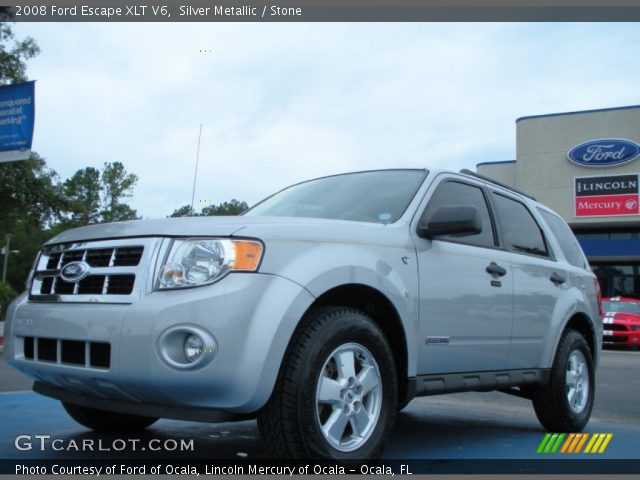 2008 Ford Escape XLT V6 in Silver Metallic