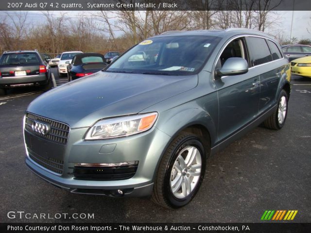 2007 Audi Q7 4.2 quattro in Sycamore Green Metallic