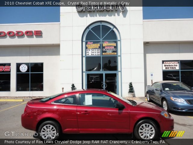 2010 Chevrolet Cobalt XFE Coupe in Crystal Red Tintcoat Metallic