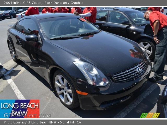 2004 Infiniti G 35 Coupe in Black Obsidian