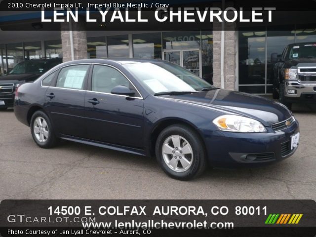 2010 Chevrolet Impala LT in Imperial Blue Metallic