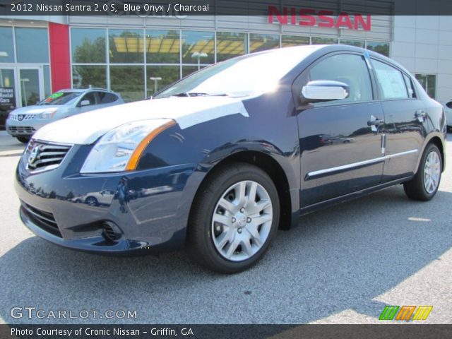 2012 Nissan Sentra 2.0 S in Blue Onyx