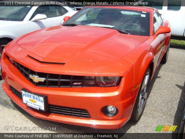 2011 Chevrolet Camaro SS/RS Coupe in Inferno Orange Metallic