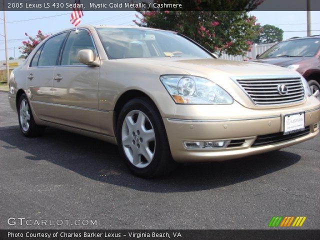 2005 Lexus LS 430 Sedan in Mystic Gold Metallic