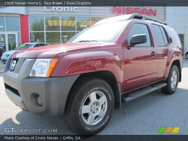 2008 Nissan Xterra S in Red Brawn