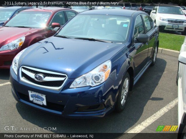 2011 Subaru Legacy 2.5i Premium in Azurite Blue Pearl