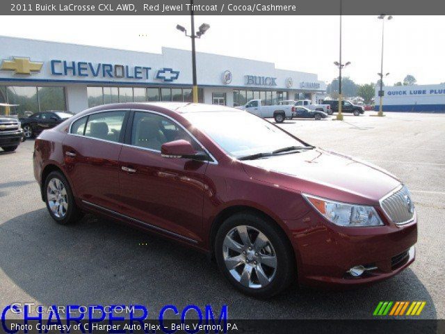 2011 Buick LaCrosse CXL AWD in Red Jewel Tintcoat