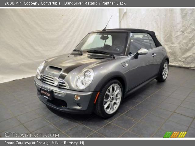 2008 Mini Cooper S Convertible in Dark Silver Metallic
