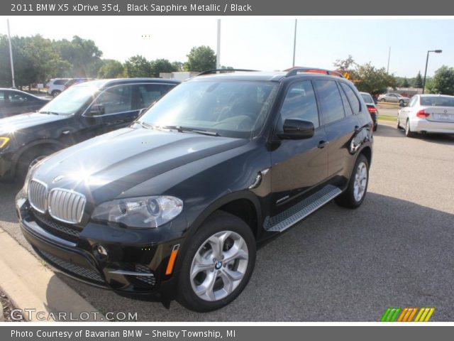 2011 BMW X5 xDrive 35d in Black Sapphire Metallic