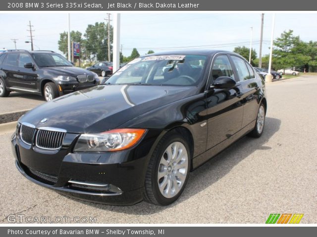 2008 BMW 3 Series 335xi Sedan in Jet Black