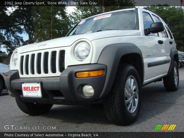 2002 Jeep Liberty Sport in Stone White