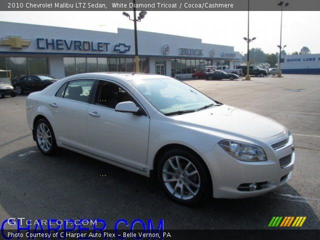 2010 Chevrolet Malibu LTZ Sedan in White Diamond Tricoat