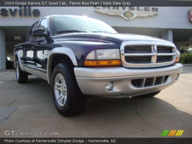 2004 Dodge Dakota SLT Quad Cab in Patriot Blue Pearl