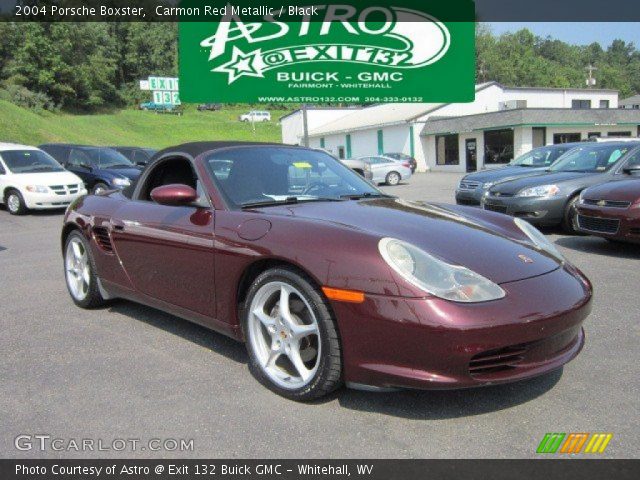 2004 Porsche Boxster  in Carmon Red Metallic