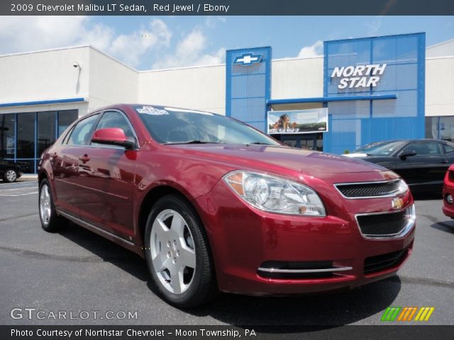 2009 Chevrolet Malibu LT Sedan in Red Jewel