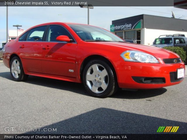 2009 Chevrolet Impala SS in Victory Red