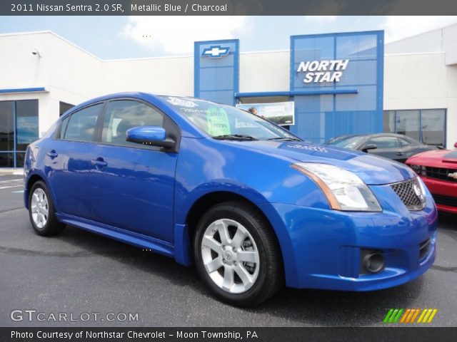 2011 Nissan Sentra 2.0 SR in Metallic Blue