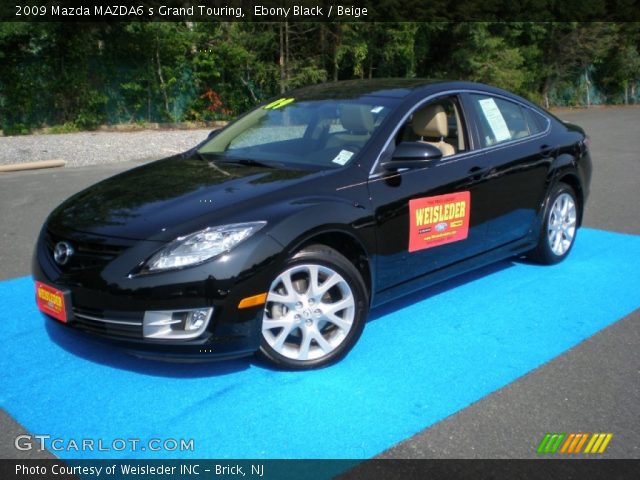 2009 Mazda MAZDA6 s Grand Touring in Ebony Black