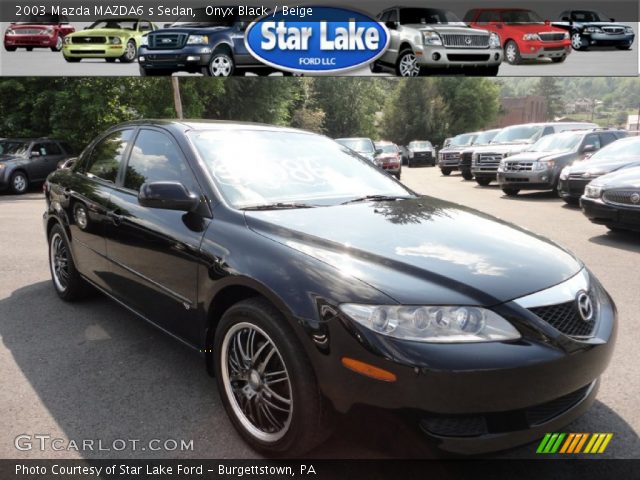 2003 Mazda MAZDA6 s Sedan in Onyx Black