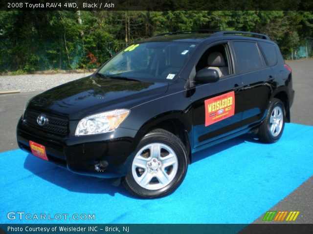 2008 Toyota RAV4 4WD in Black