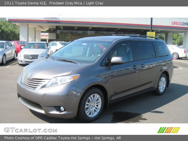2011 Toyota Sienna XLE in Predawn Gray Mica
