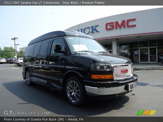 2011 GMC Savana Van LT Conversion in Onyx Black