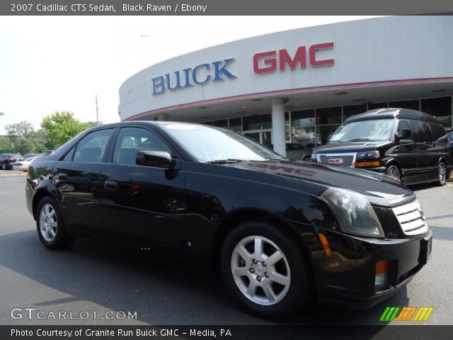 2007 Cadillac CTS Sedan in Black Raven