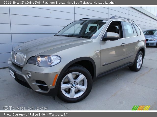 2011 BMW X5 xDrive 50i in Platinum Bronze Metallic