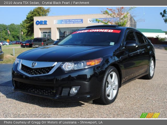 2010 Acura TSX Sedan in Crystal Black Pearl
