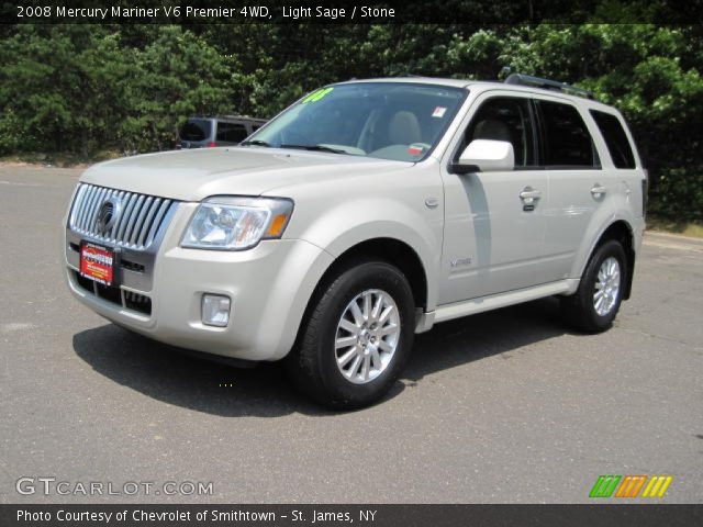 2008 Mercury Mariner V6 Premier 4WD in Light Sage