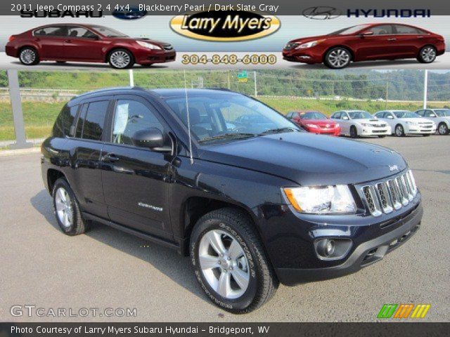 2011 Jeep Compass 2.4 4x4 in Blackberry Pearl