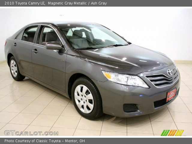 2010 Toyota Camry LE in Magnetic Gray Metallic