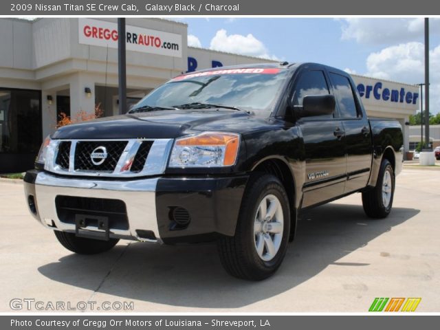 2009 Nissan Titan SE Crew Cab in Galaxy Black