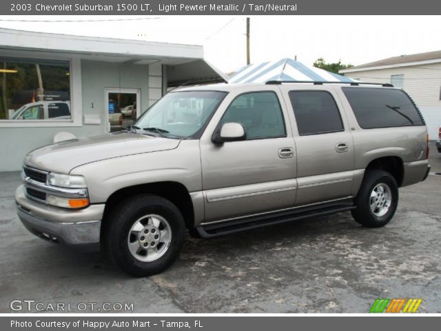 2003 Chevrolet Suburban 1500 LT in Light Pewter Metallic