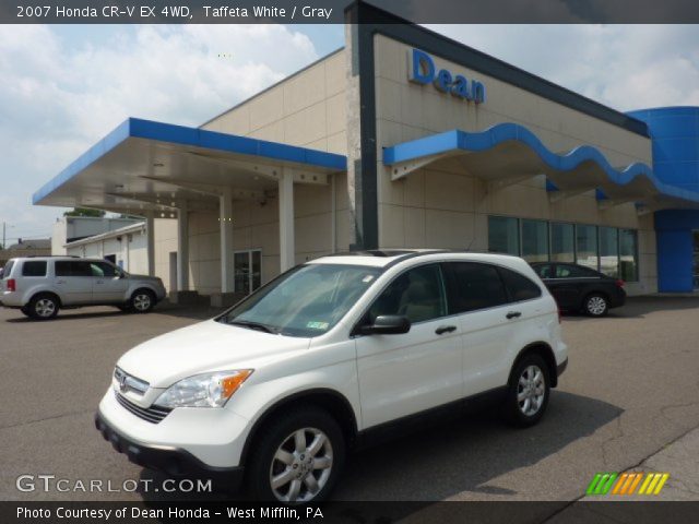 2007 Honda CR-V EX 4WD in Taffeta White