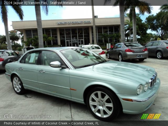 2004 Jaguar XJ Vanden Plas in Seafrost Metallic