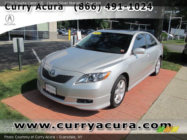 2009 Toyota Camry SE in Classic Silver Metallic