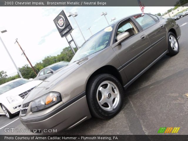 2003 Chevrolet Impala  in Bronzemist Metallic