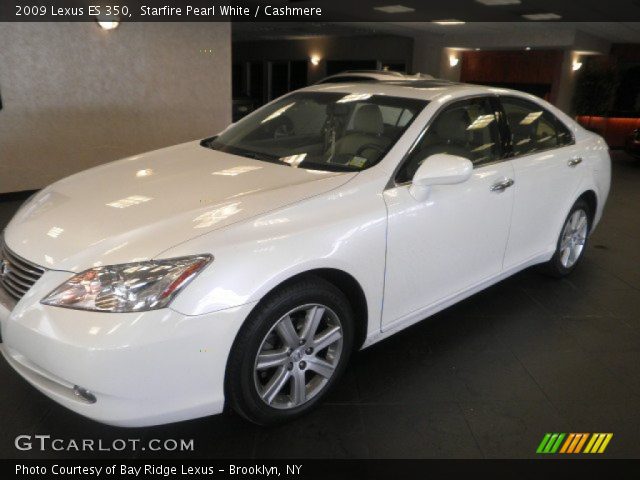 2009 Lexus ES 350 in Starfire Pearl White