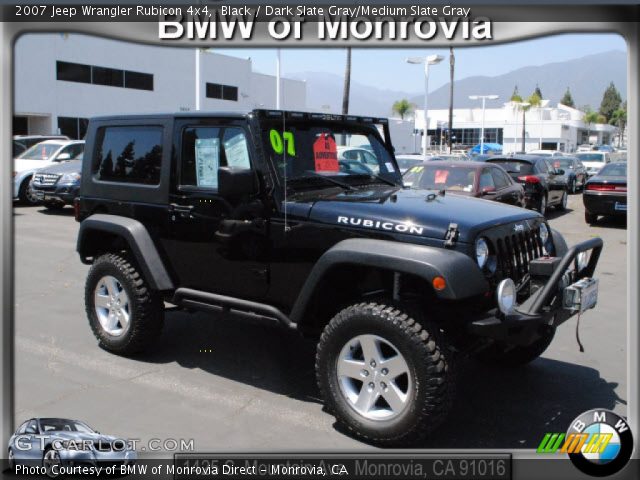 2007 Jeep Wrangler Rubicon 4x4 in Black