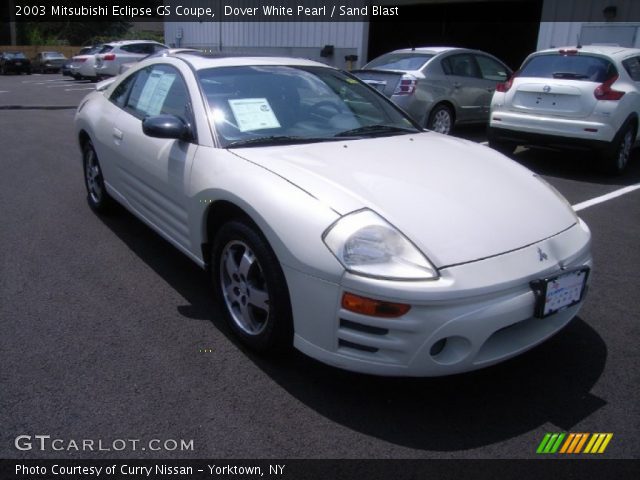 2003 Mitsubishi Eclipse GS Coupe in Dover White Pearl