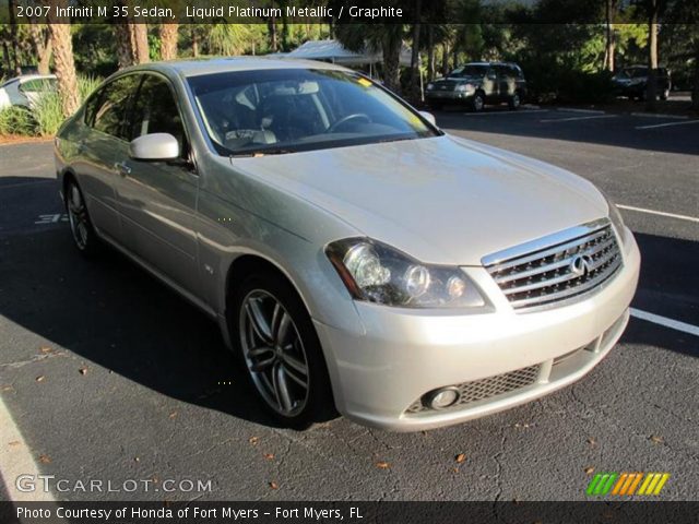 2007 Infiniti M 35 Sedan in Liquid Platinum Metallic