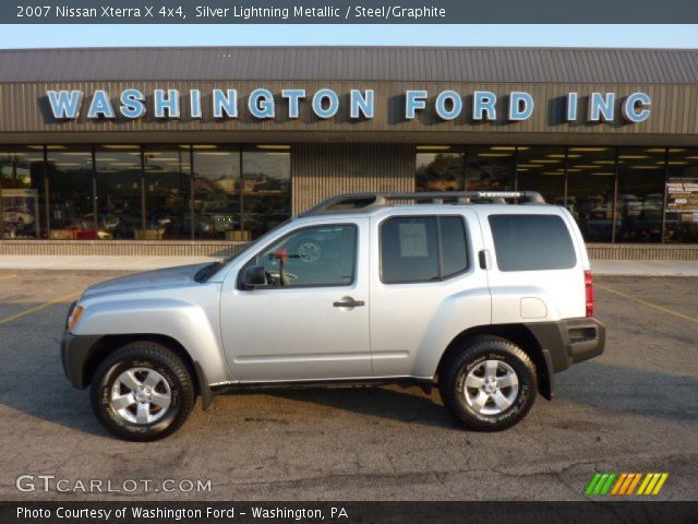 2007 Nissan Xterra X 4x4 in Silver Lightning Metallic
