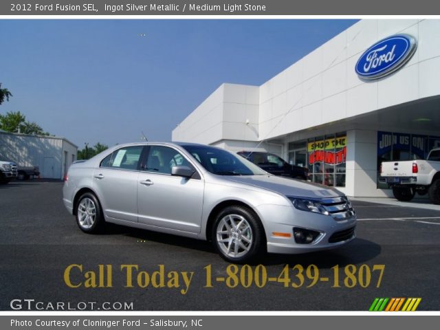 2012 Ford Fusion SEL in Ingot Silver Metallic