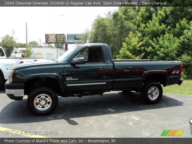2004 Chevrolet Silverado 2500HD LS Regular Cab 4x4 in Dark Green Metallic
