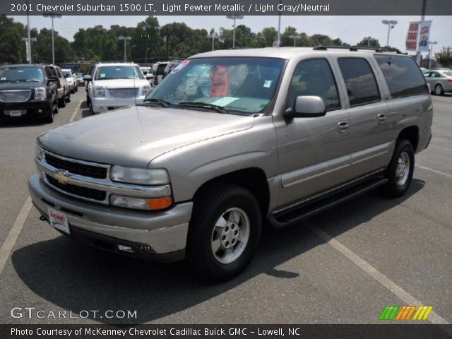 2001 Chevrolet Suburban 1500 LT in Light Pewter Metallic