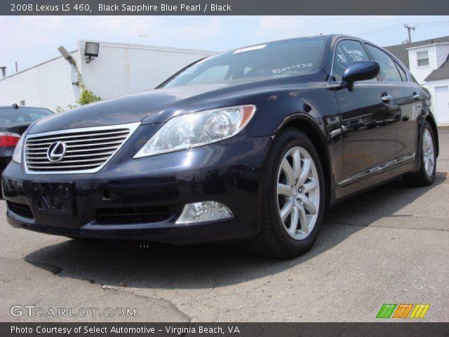 2008 Lexus LS 460 in Black Sapphire Blue Pearl