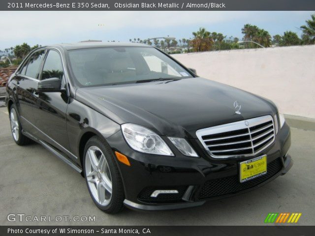 2011 Mercedes-Benz E 350 Sedan in Obsidian Black Metallic