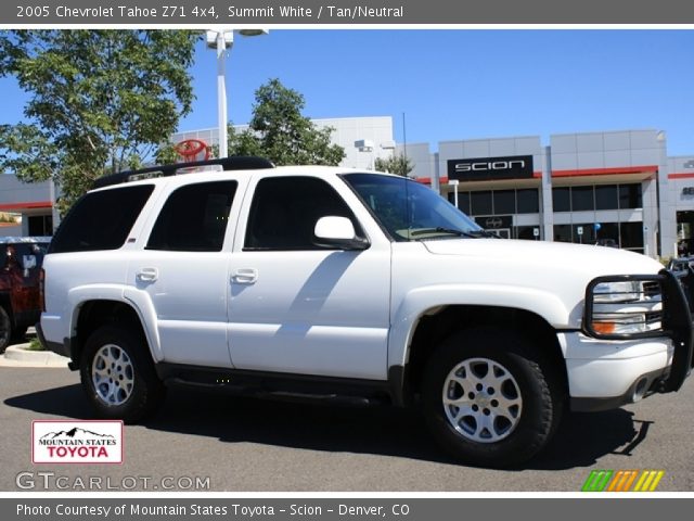 2005 Chevrolet Tahoe Z71 4x4 in Summit White